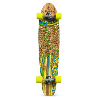 44 in. Snapper Complete Longboard, GoldCoast Skateboards