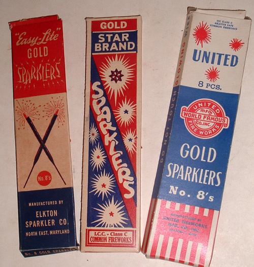 vintage sparklers, CMYBacon