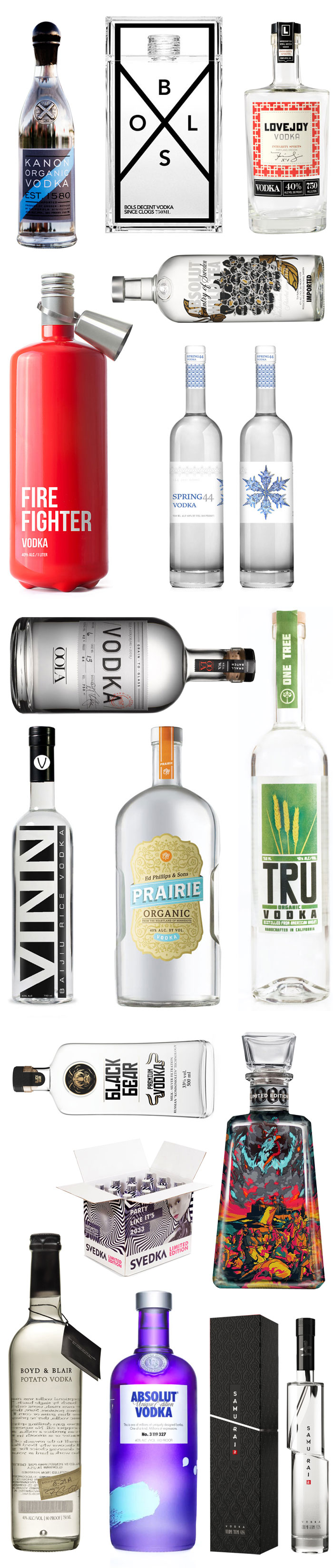 Happy National Vodka Day - The Dieline