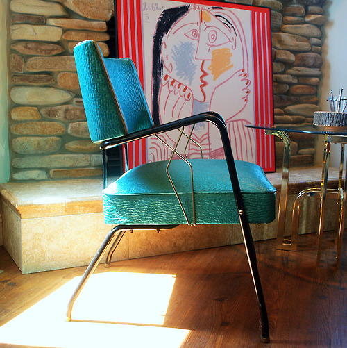 retro chair turq_tumblr