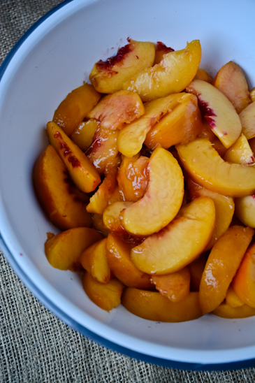 blissful eats with tina jeffers: Peach and cardamom galette