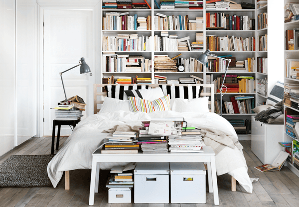 reading bedroom+homedelicious